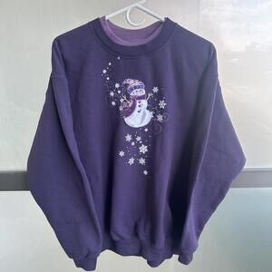 Women's Purple Sweatshirt